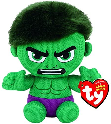 TY Plüschfiguren Ty 41191 - Marvel Hulk Plüschfigur - 15 cm