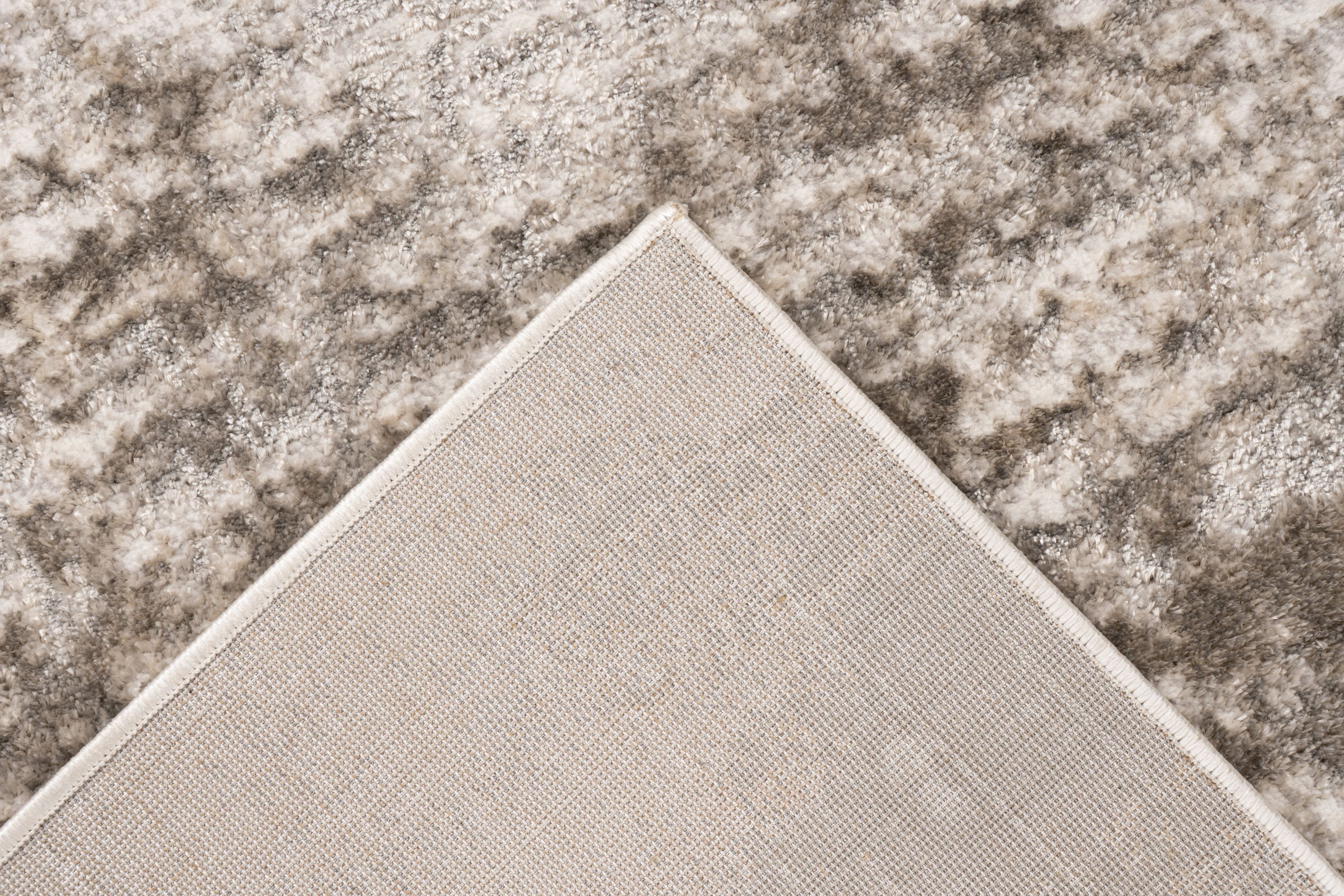 Teppich Chalk 325 Silber / Beige 160 x 230 cm