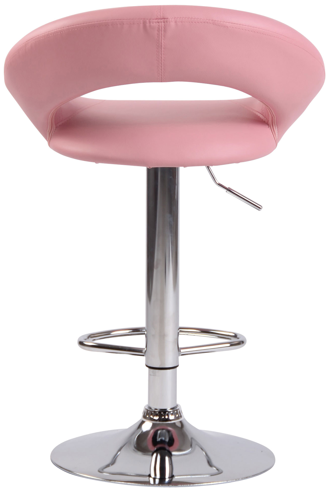 Barhocker Olinda Kunstleder chrom