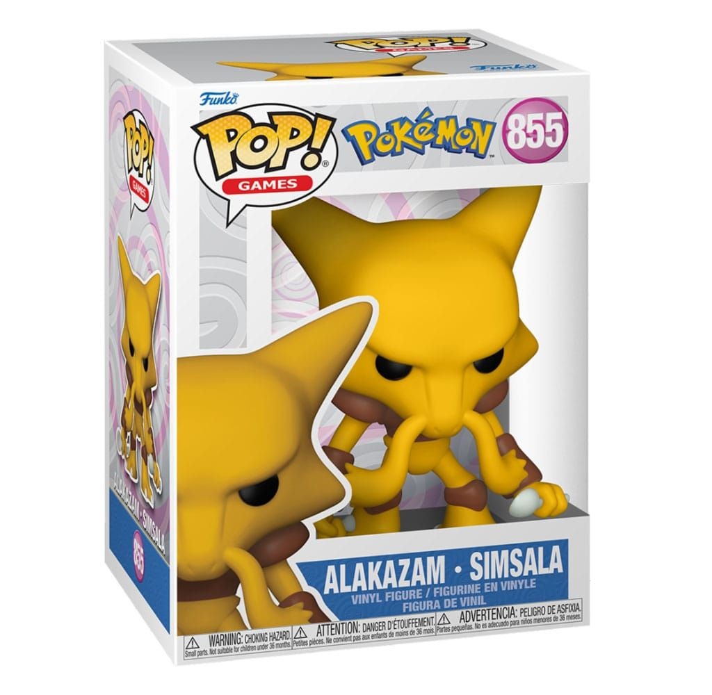 Funko Sammel- & Spielfiguren Funko 74216 - Pop! - Pokemon Alakazam/Simsala #855