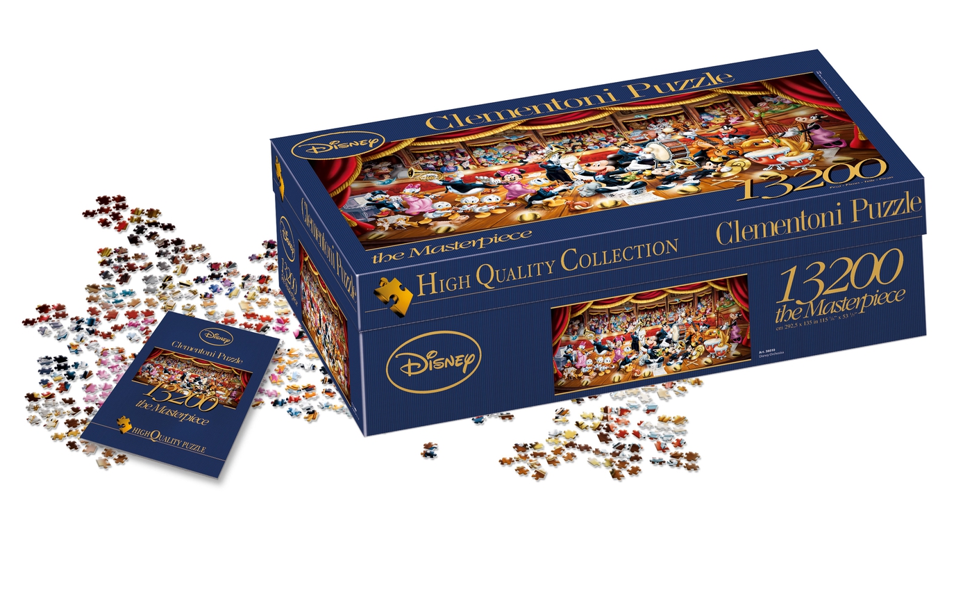 Clementoni Puzzles High Quality Collection - 13200 Teile Puzzle - Disney Orchester