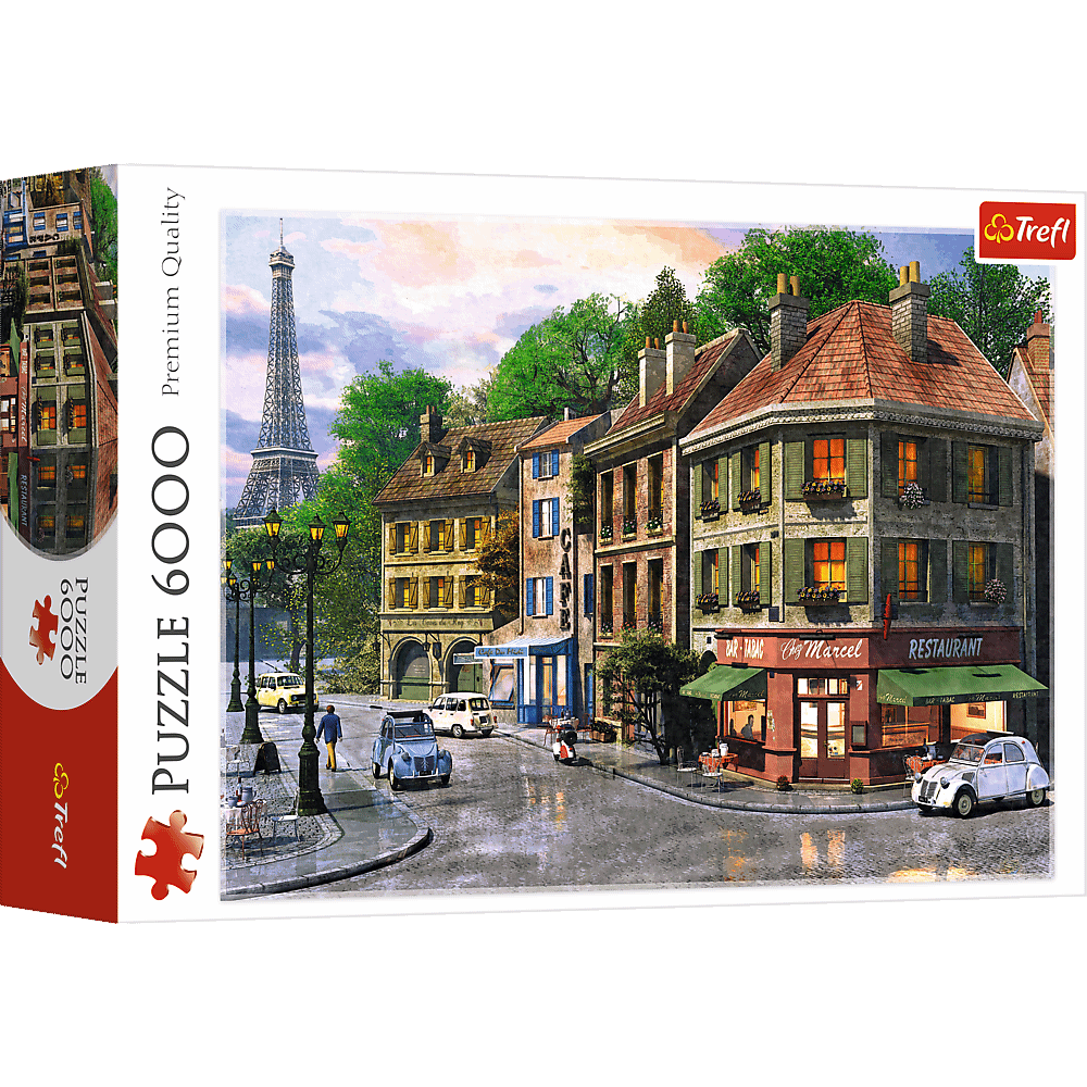 Trefl Puzzles Straße in Paris - Puzzle 6500 1 - 6000 Teile