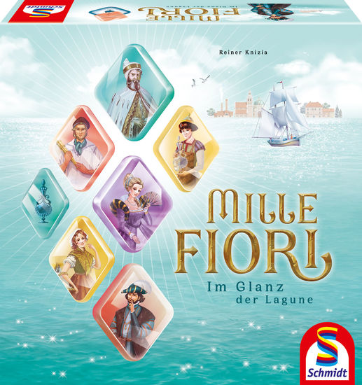 Schmidt Spiele GmbH Brettspiele & Gesellschaftsspiele Mille Fiori  - Familienspiel