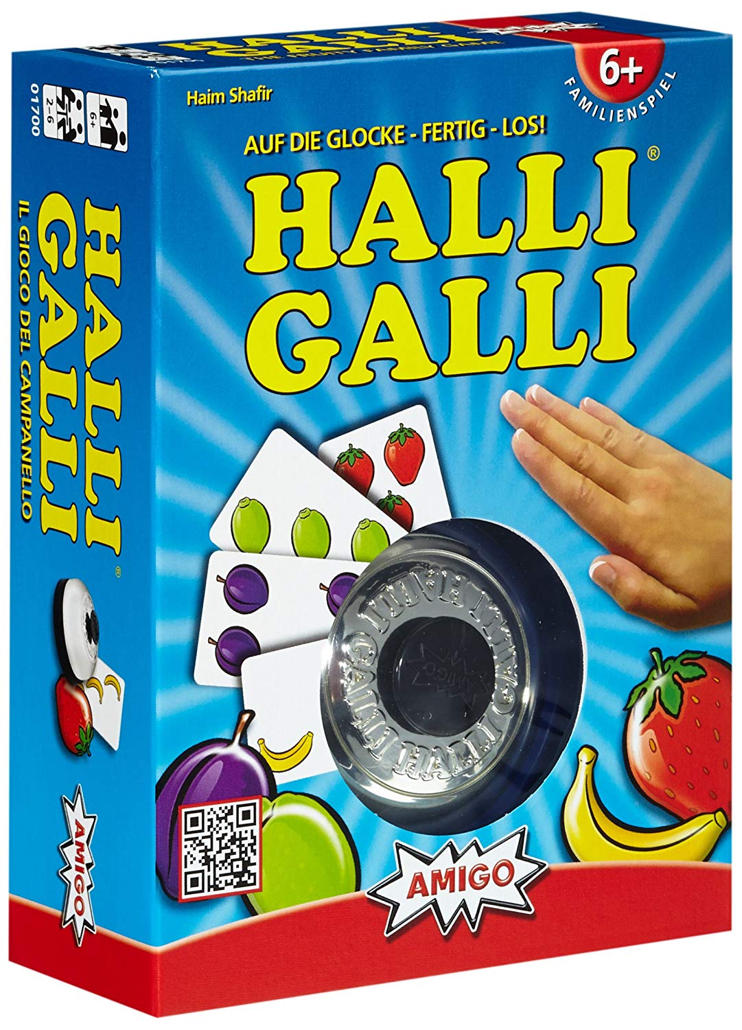 AMIGO Kartenspiele Amigo 01700 - Halli Galli - Familienspiel