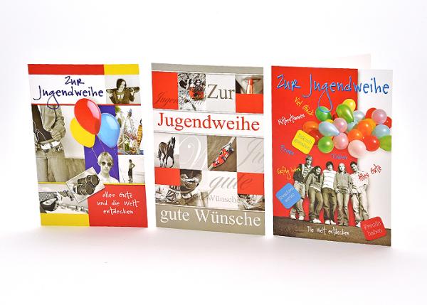 Taunus-Verlag Grüßkarten Jugendweihekarte - sortiert