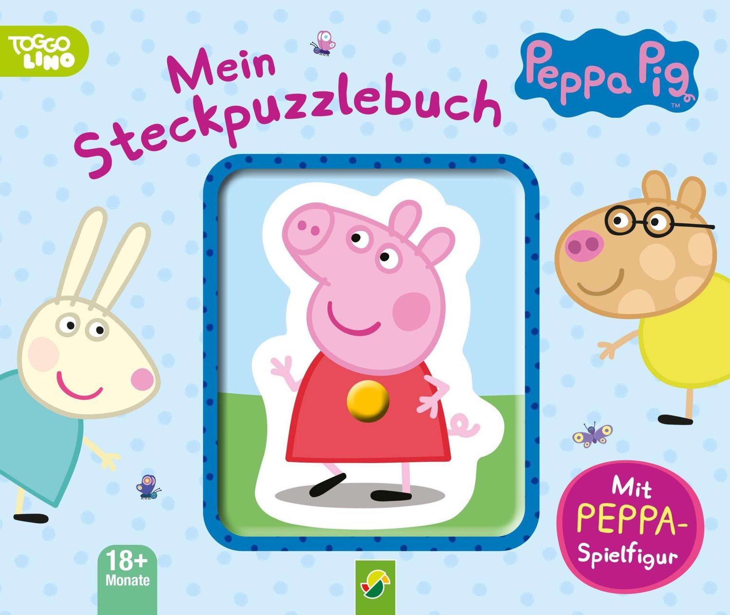 Schwager & Steinlein Malen & Basteln Peppa Pig - Mein Steckpuzzlebuch