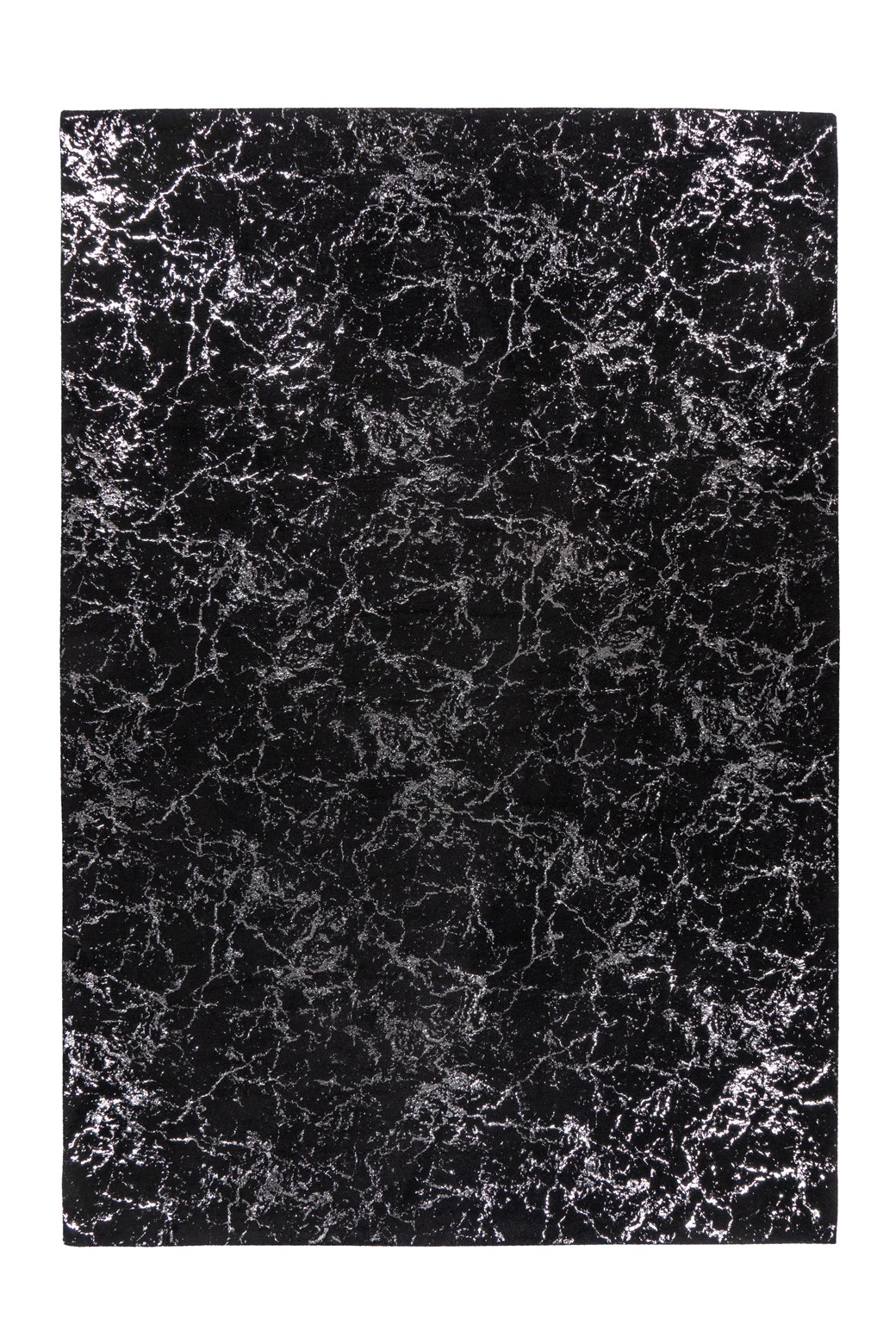 Teppich Bijou 225 Schwarz / Silber 200cm x 290cm