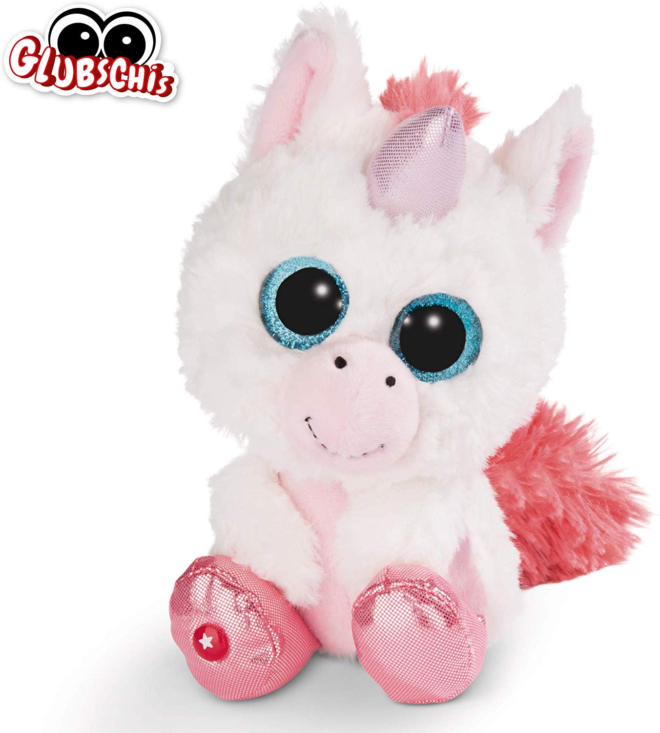Nici Plüschfiguren Nici - Glubschis - Einhorn Milky-Fee 15cm Plüschtier