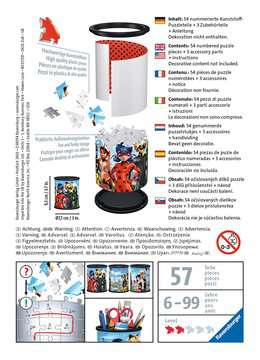 Ravensburger Puzzles Utensilo Miraculous - 3D Puzzle - 54 Teile