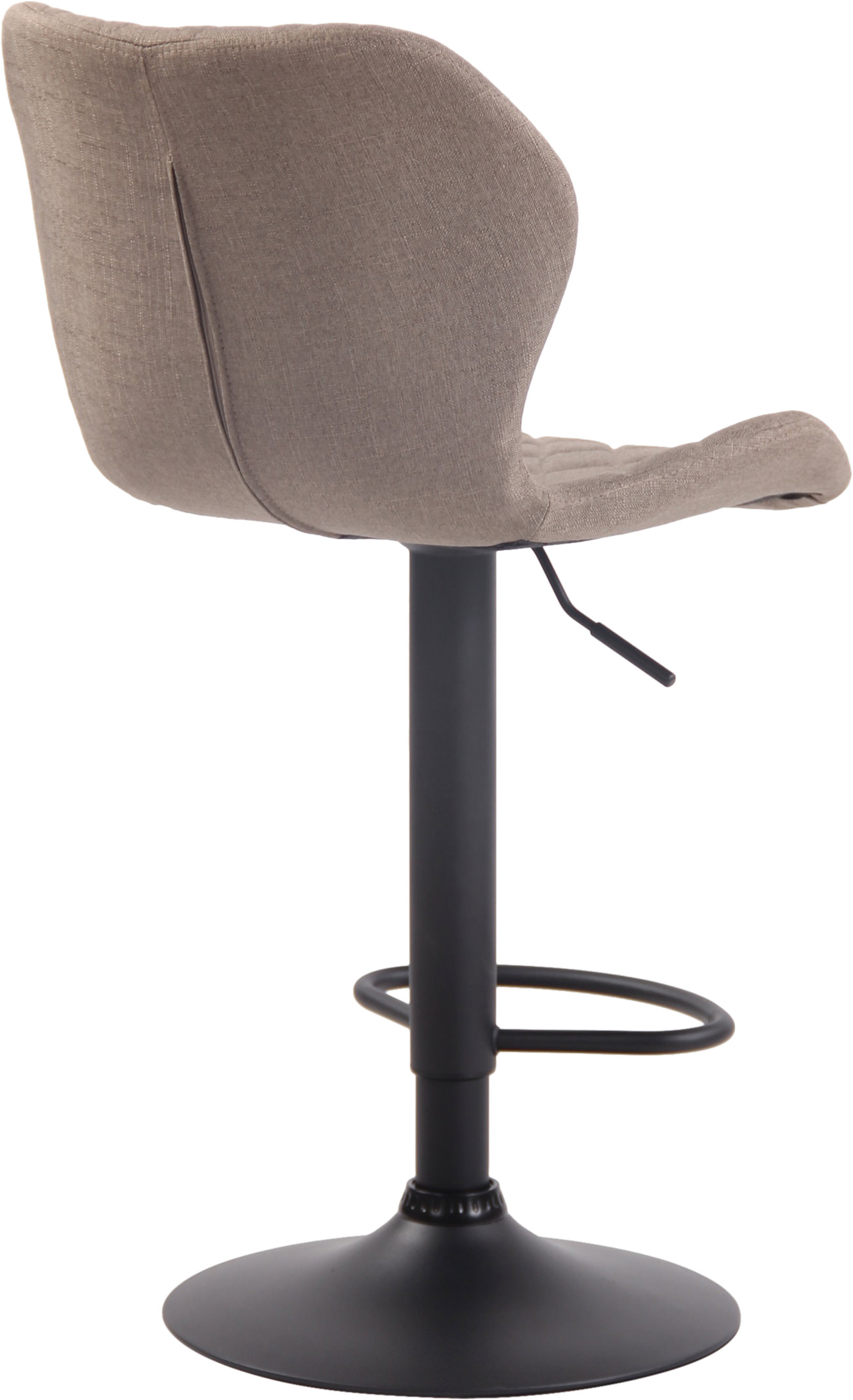 Barhocker Cork Stoff schwarz