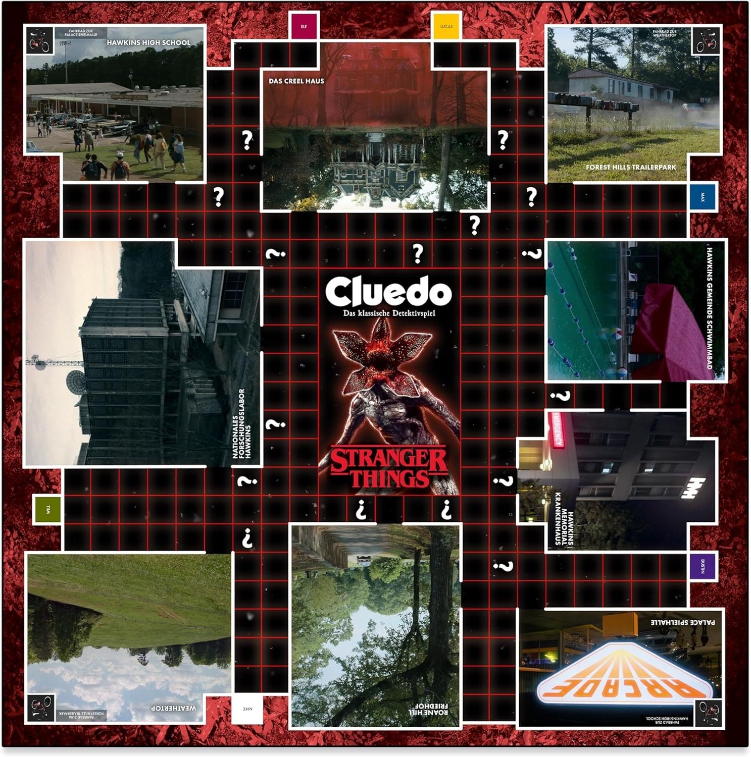 Winning Moves Deutschland GmbH Brettspiele & Gesellschaftsspiele Winning Moves 62077 - Cluedo: Stranger Things - Brettspiel