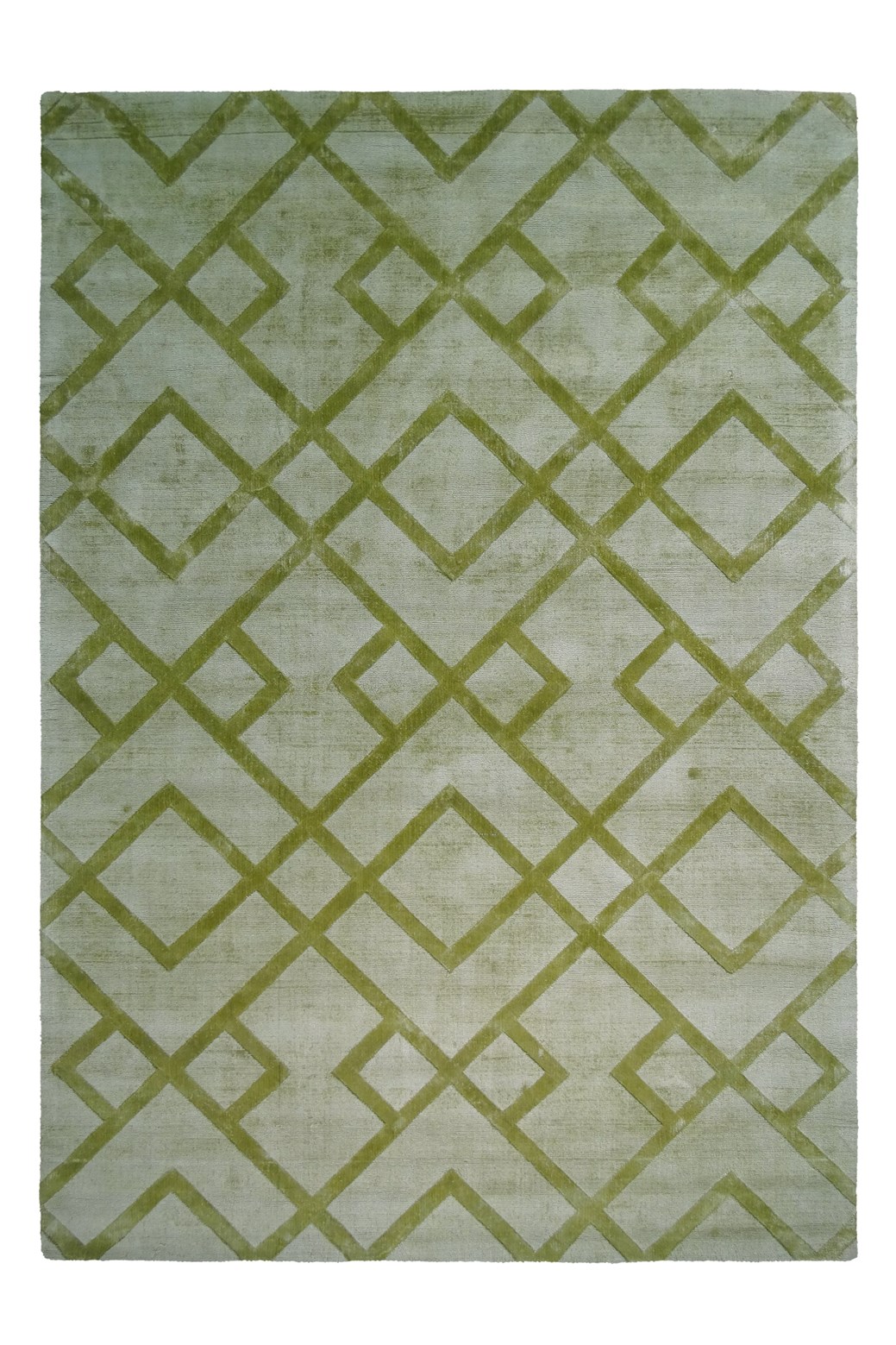 Teppich Luxury 310 Edelgrün 80cm x 150cm
