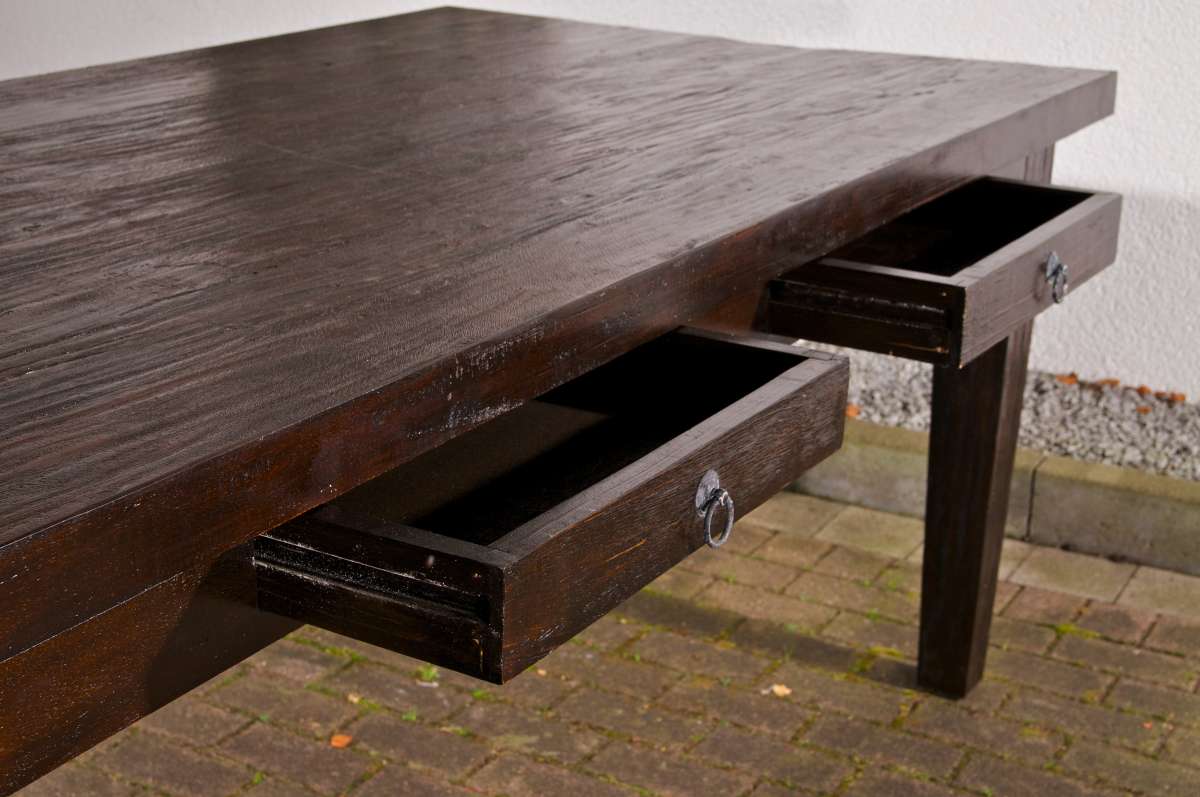 200 cm Cordoba Tisch dunkel
