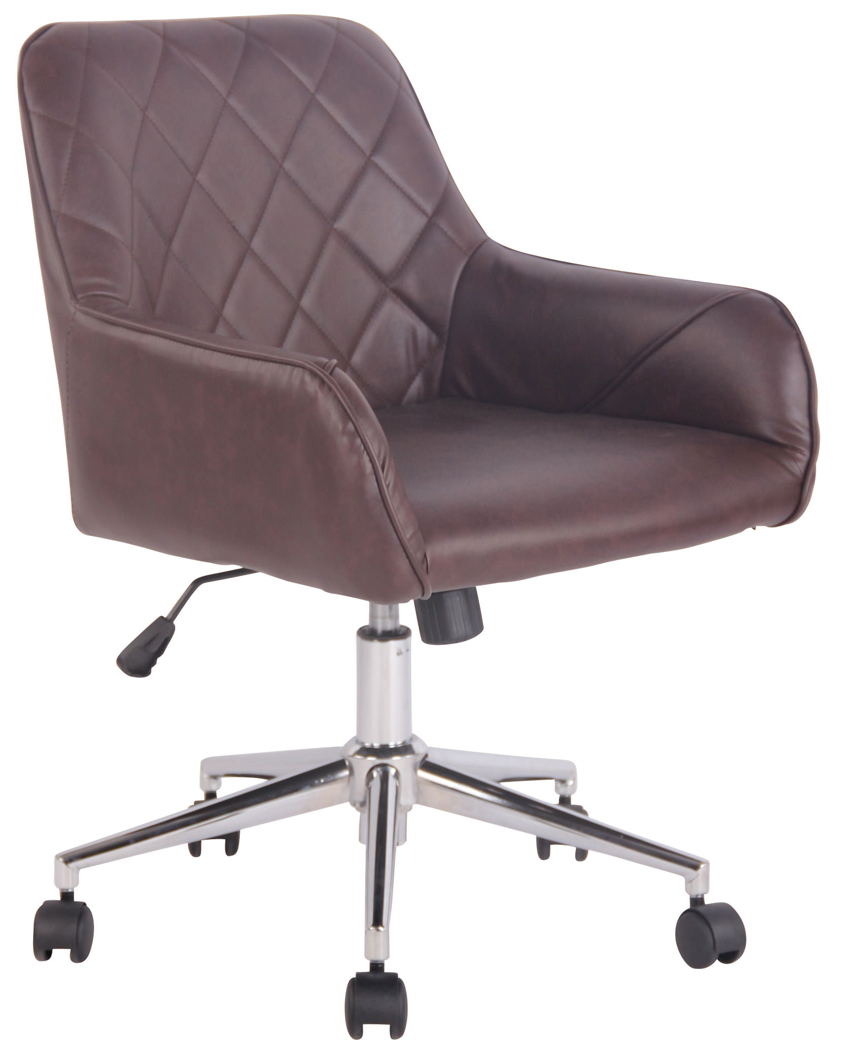 Bürostuhl Wellington Kunstleder chrom