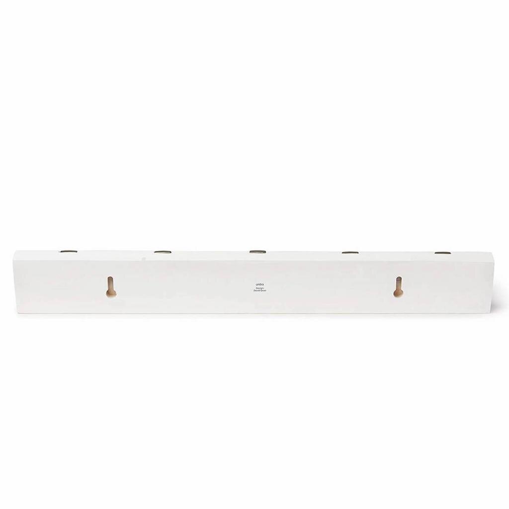 Umbra Hooks Flip 5 318850-660 Garderobenhaken in weiß Wandhaken Kleiderhaken Kleideraufhänger