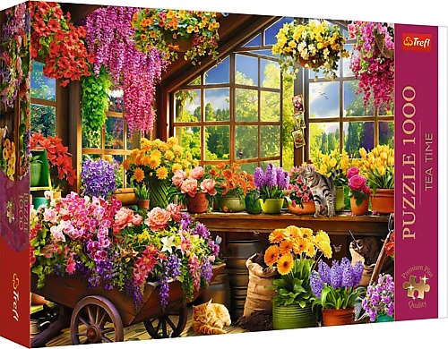 Trefl Puzzles Vorbereitungen für den Frühling - Puzzle Premium Plus - 1000 Teile