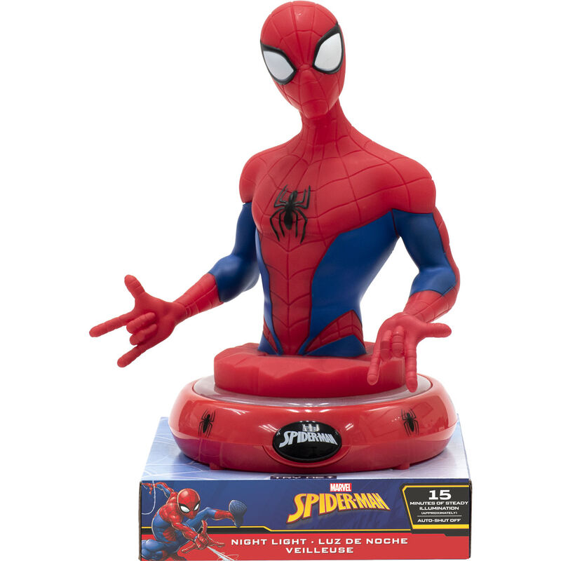 Kids Licensing Dekoration Marvel Spiderman - 3D Nachtlampe