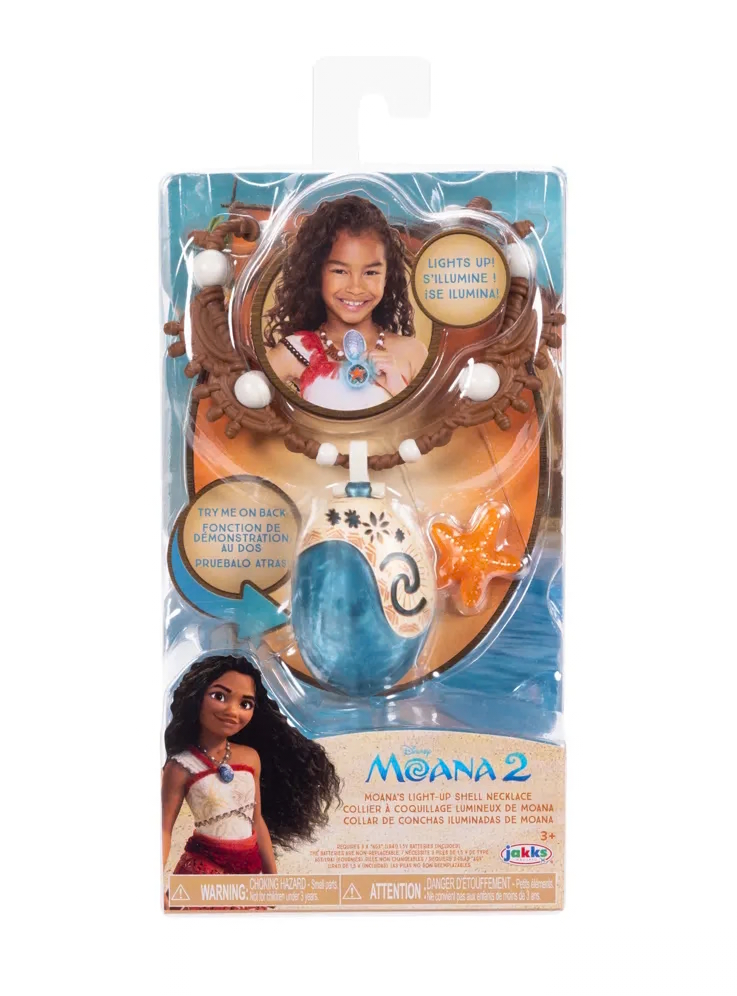 Jakks Pacific Princess Disney Vaiana 2 - Vaiana Leuchtende Muschel-Halskette