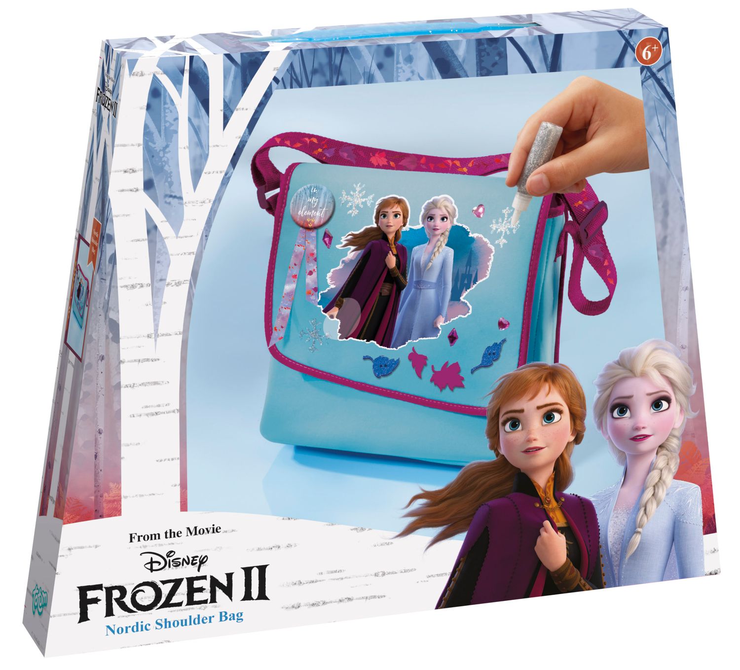 Totum GmbH Rucksäcke & Taschen Disney Frozen 2 / Die Eiskönigin 2 - Do it yourself Schultertasche