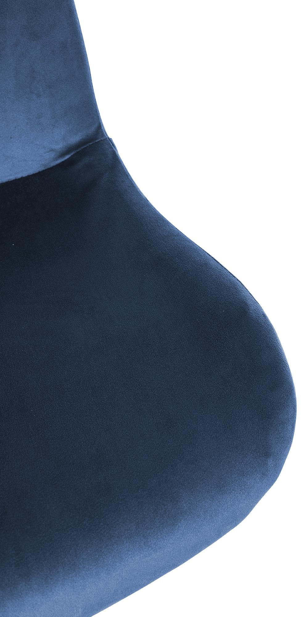 Barhocker Solon Schwarz Samt