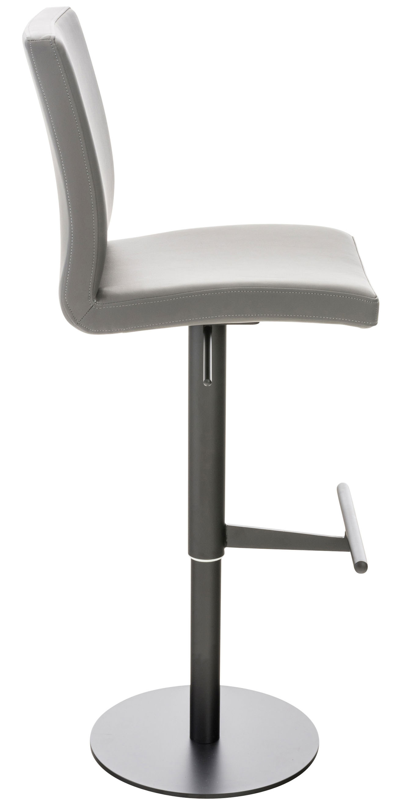 Barhocker Cadiz Kunstleder schwarz