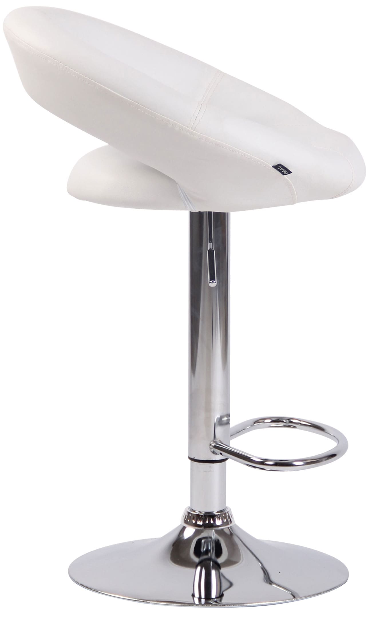2er Set Barhocker Olinda Kunstleder chrom