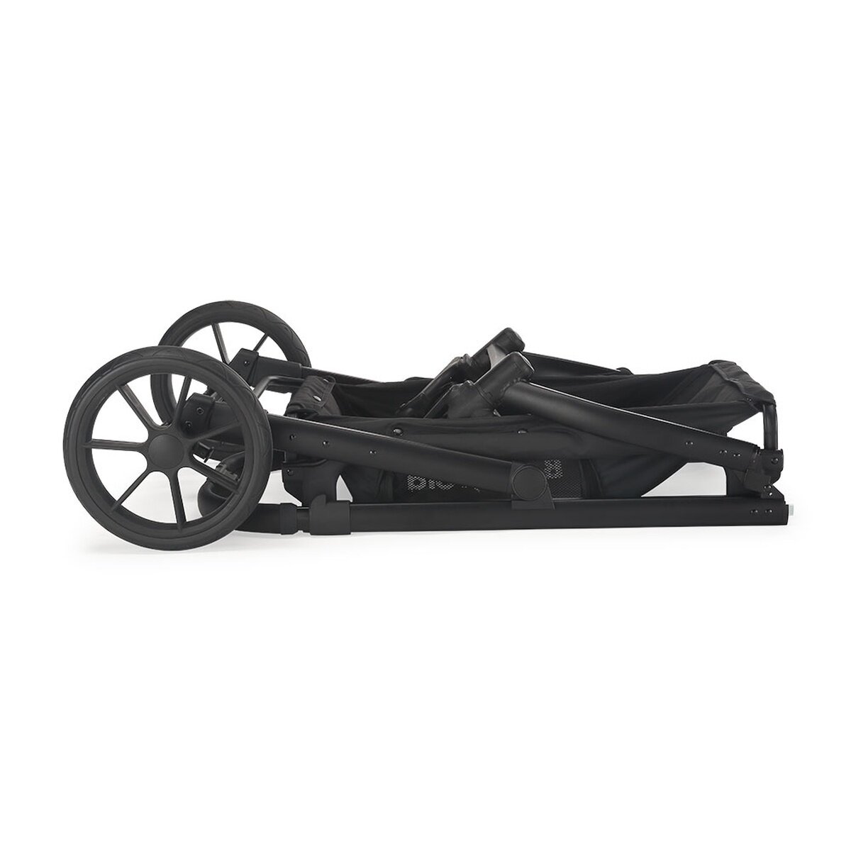 BabyTrold Nuuk sand Geschwisterwagen für zwei Kinder, flexibel, komfortabel und kompakt