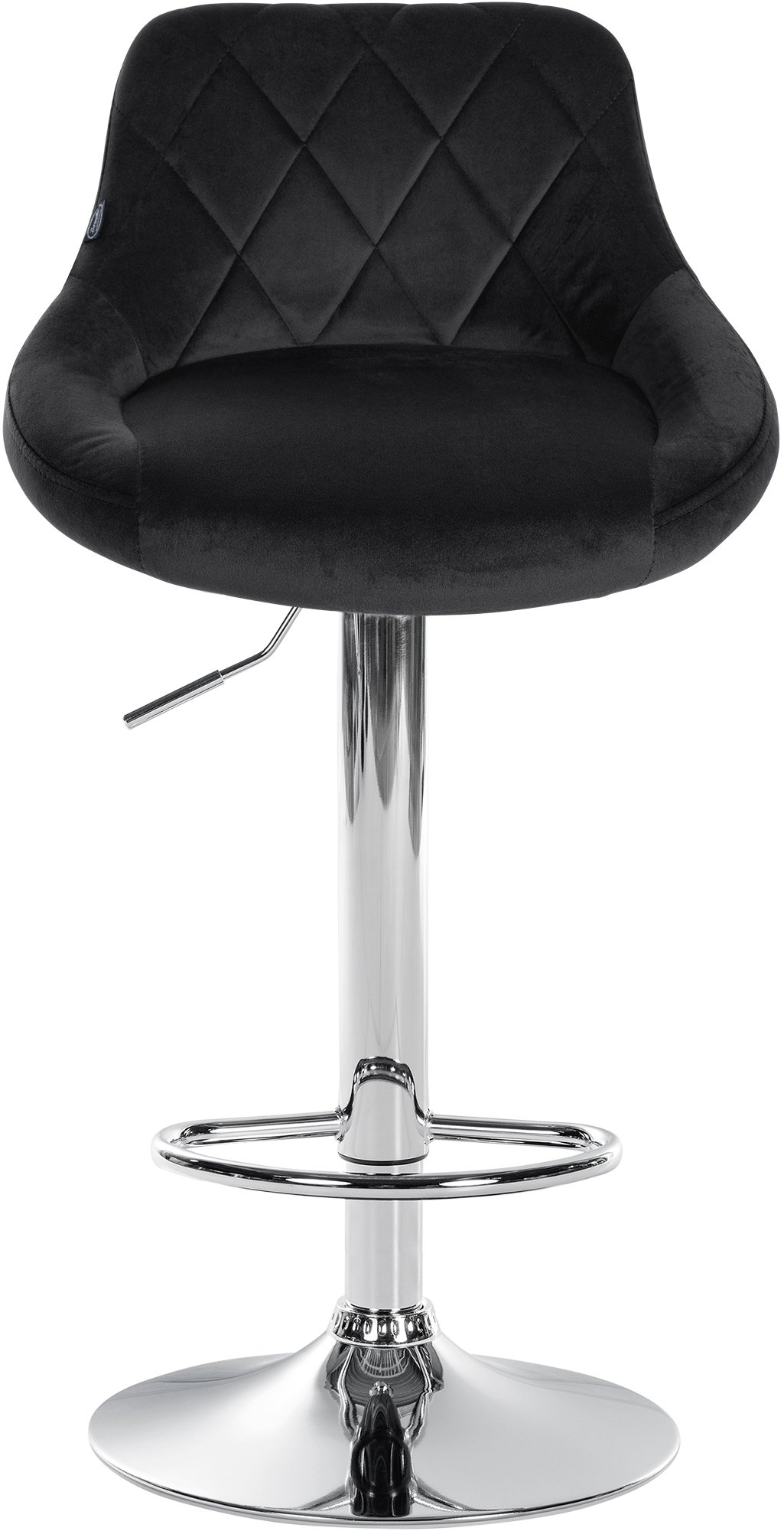Barhocker Lazio Samt chrom