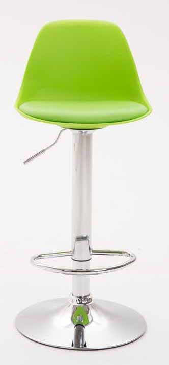 2er Set Barhocker Kiel Kunststoff chrom