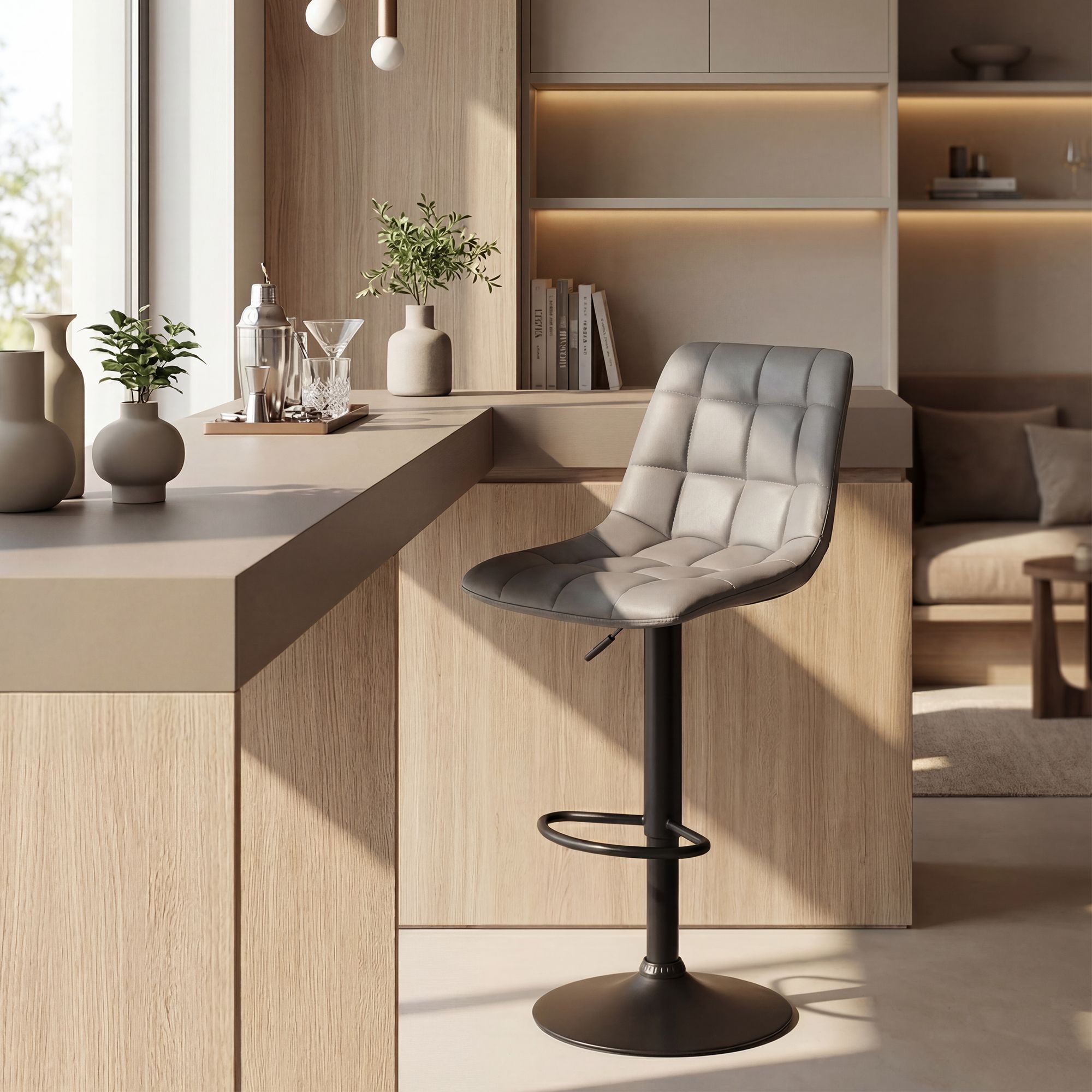 Barhocker Mapun Kunstleder