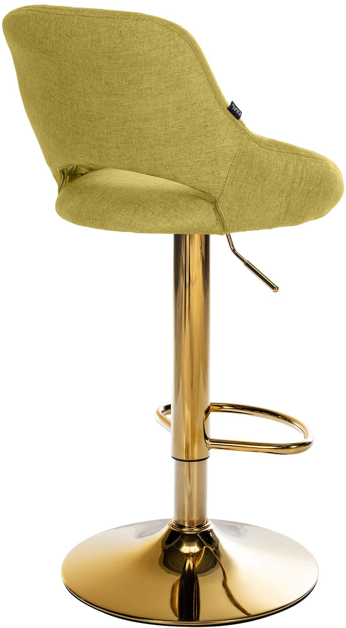 Barhocker Milet Stoff gold