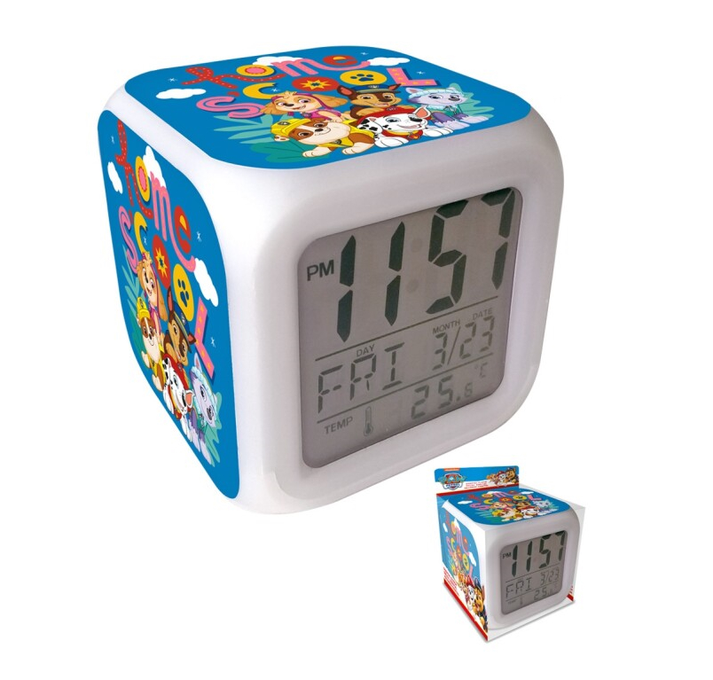 Kids Licensing Uhren & Wecker Paw Patrol - Digitale Uhr mit Alarm