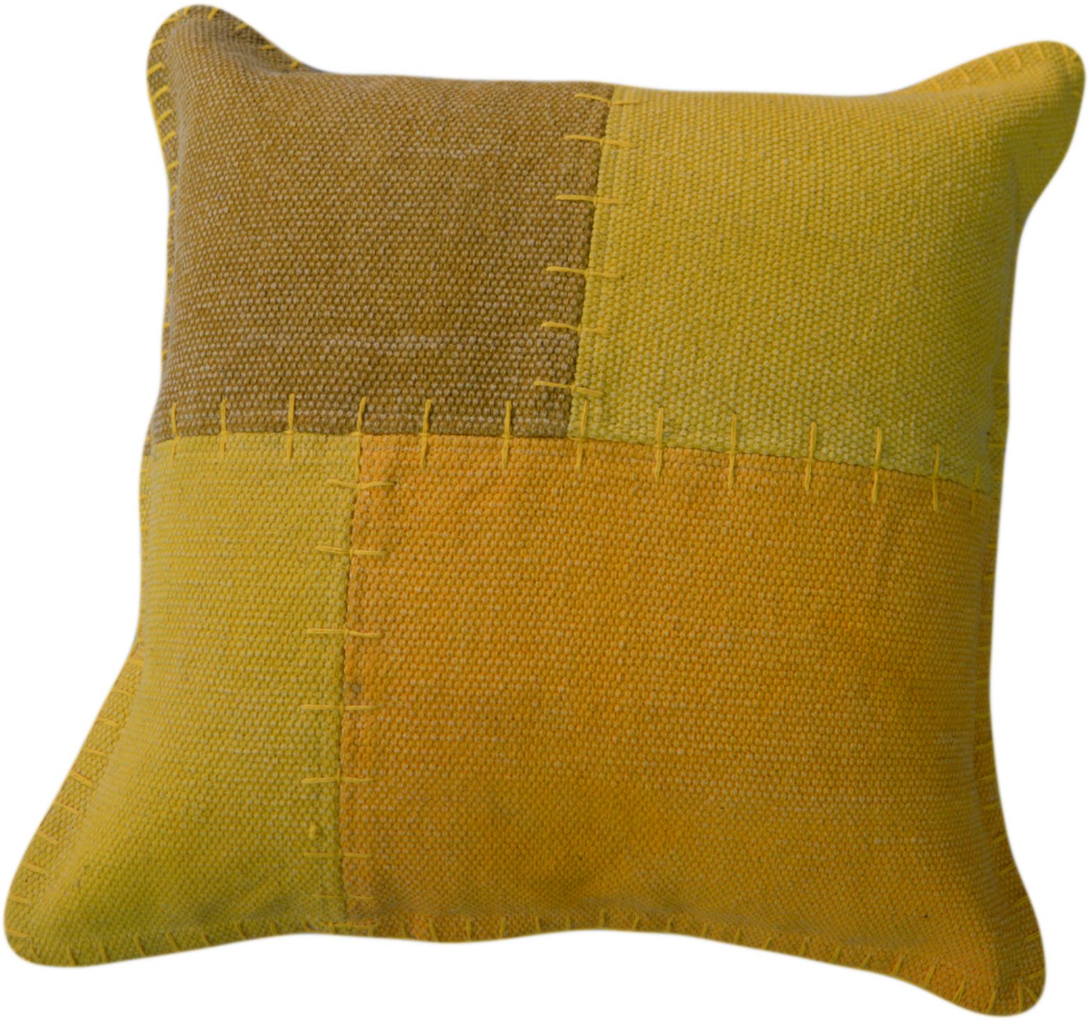 Deko-Kissen Lyrical Pillow 110 Multi / Gelb 45cm x 45cm