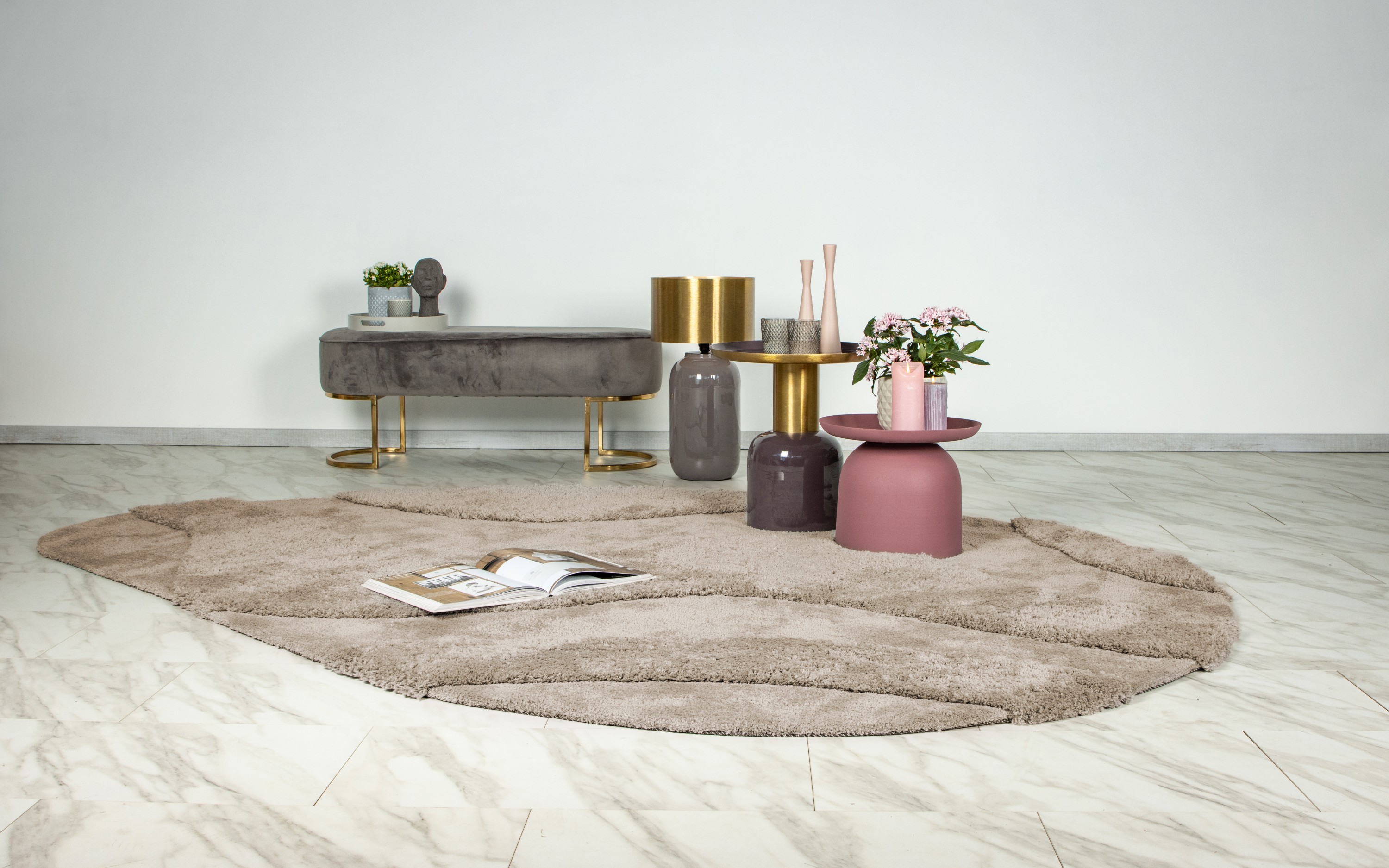 Teppich Pulp 225 Beige 200cm x 290cm