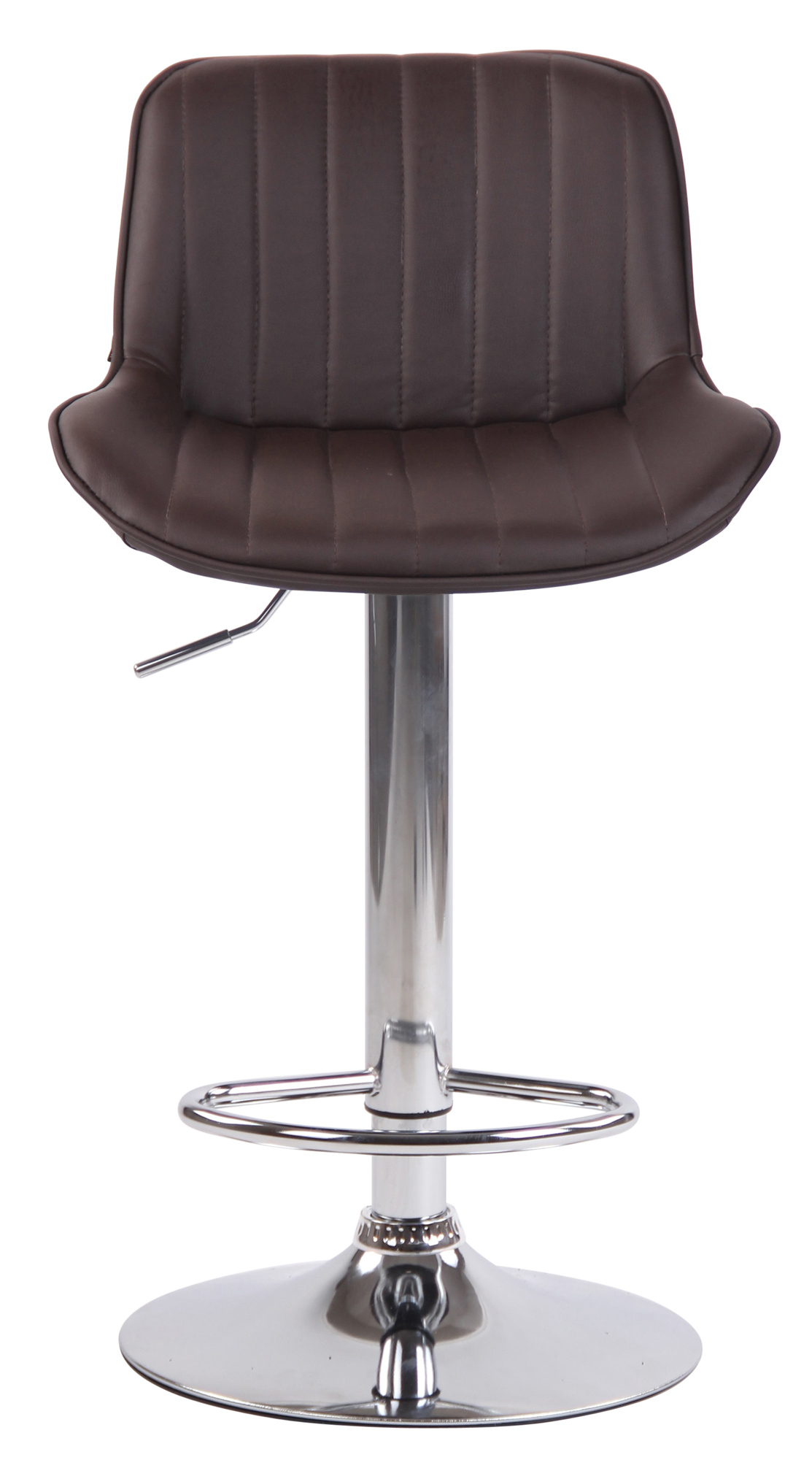 Barhocker Lentini Kunstleder chrom