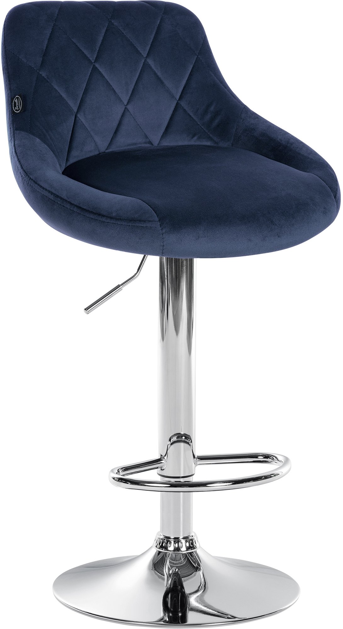 Barhocker Lazio Samt chrom