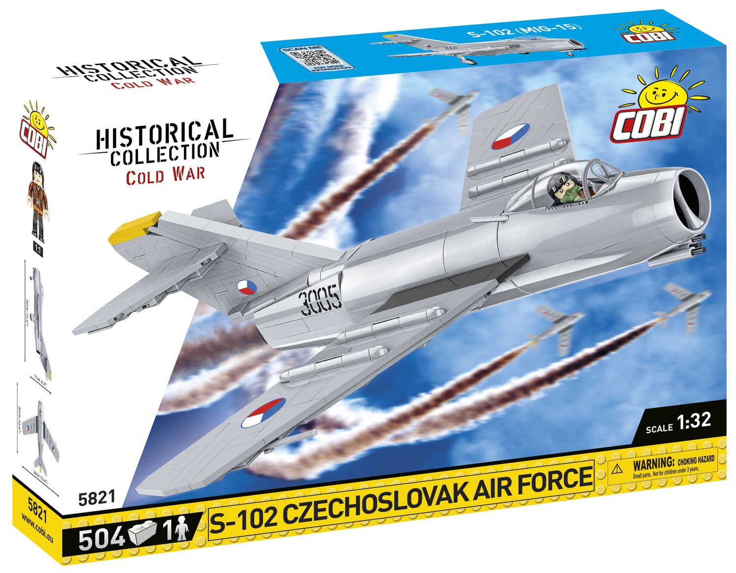 COBI Bau- & Konstruktionsspielzeug Cobi 5821 - Konstruktionsspielzeug - S-102 CZECHOSLOVAK A