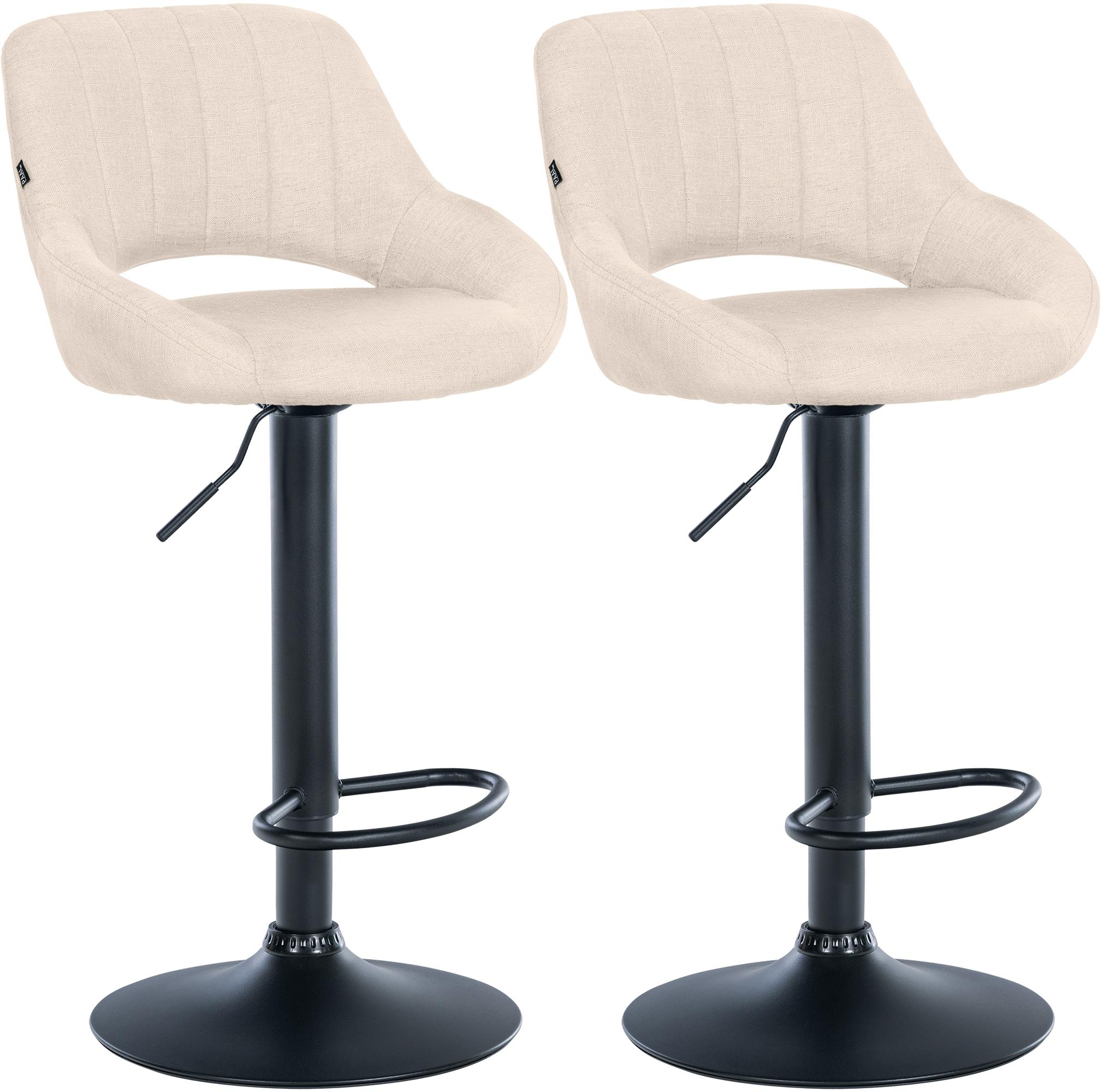 2er Set Barhocker Milet Stoff B