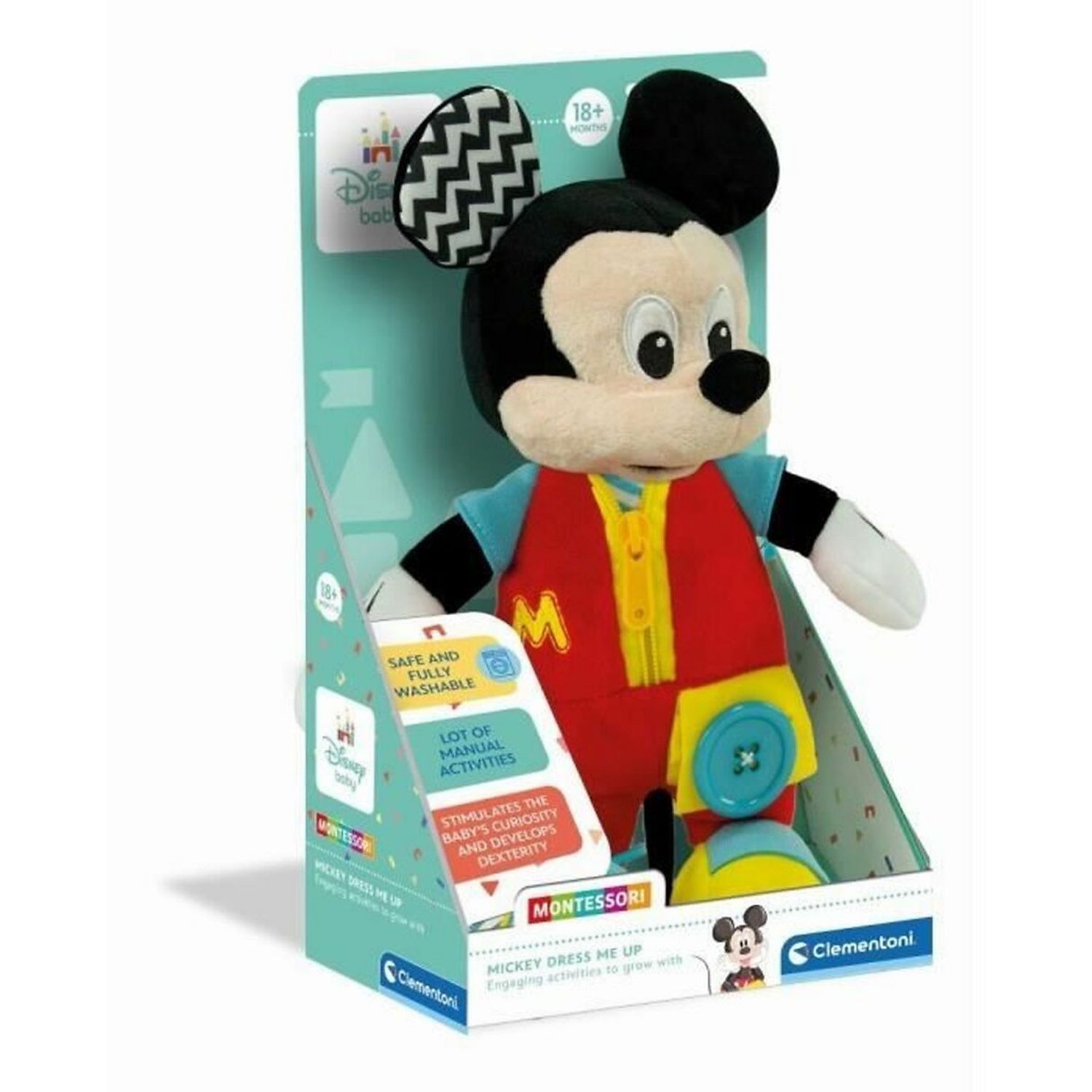 Clementoni Mickey Mouse Clementoni 17859 - Disney Baby - Mickey - Dress me up