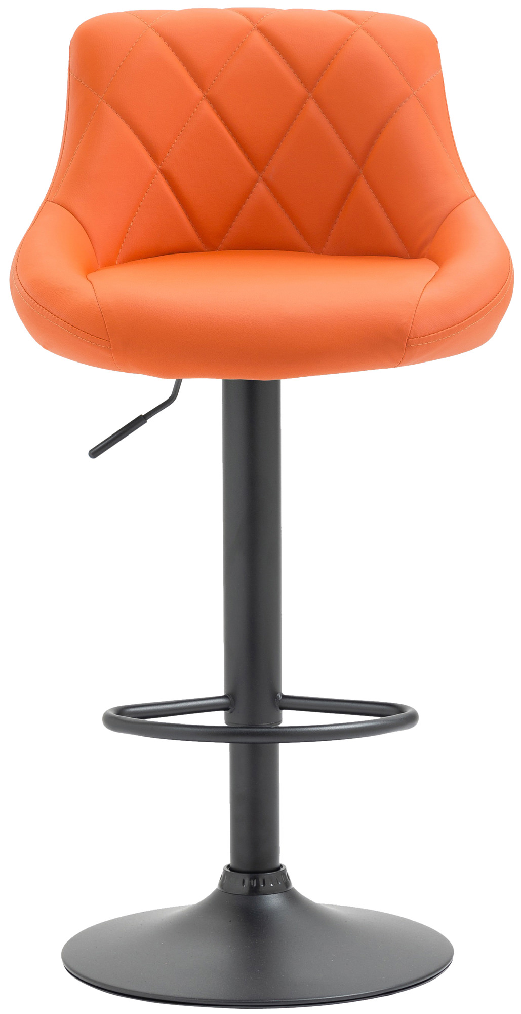 Barhocker Lazio Kunstleder schwarz