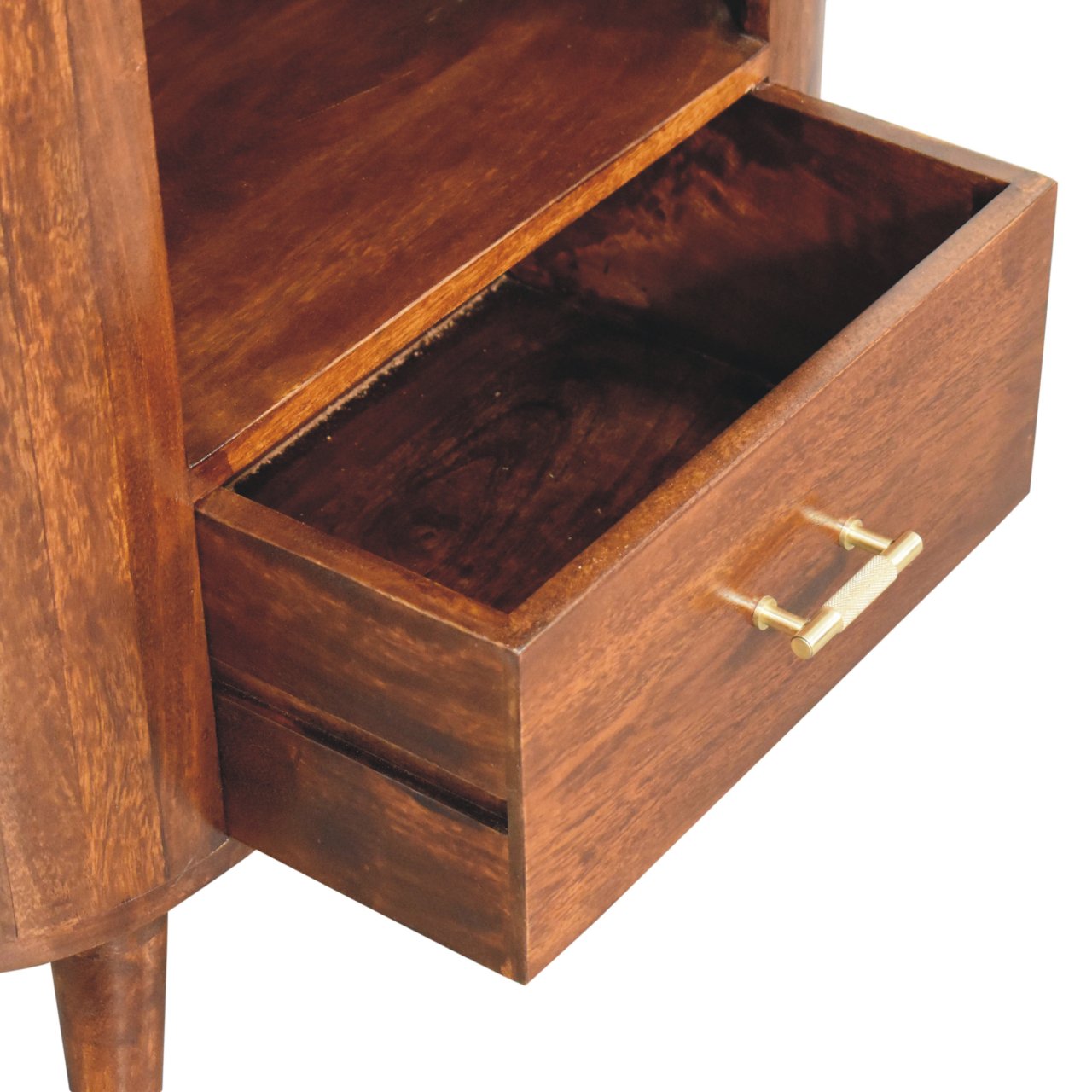 T-Bar Cortez Chestnut Schrank mit offener Aussparung