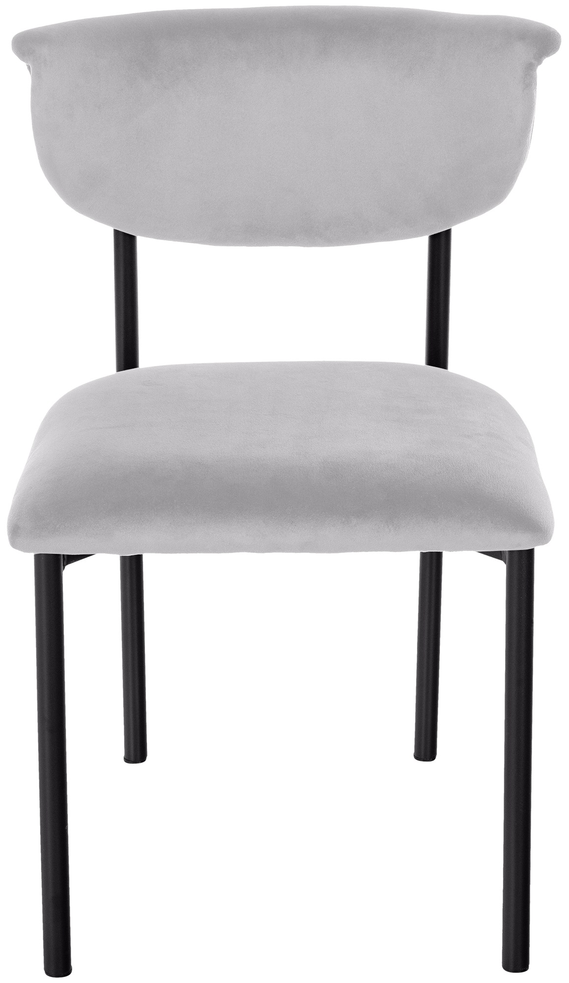 2er Set Besucherstuhl Gambell Samt