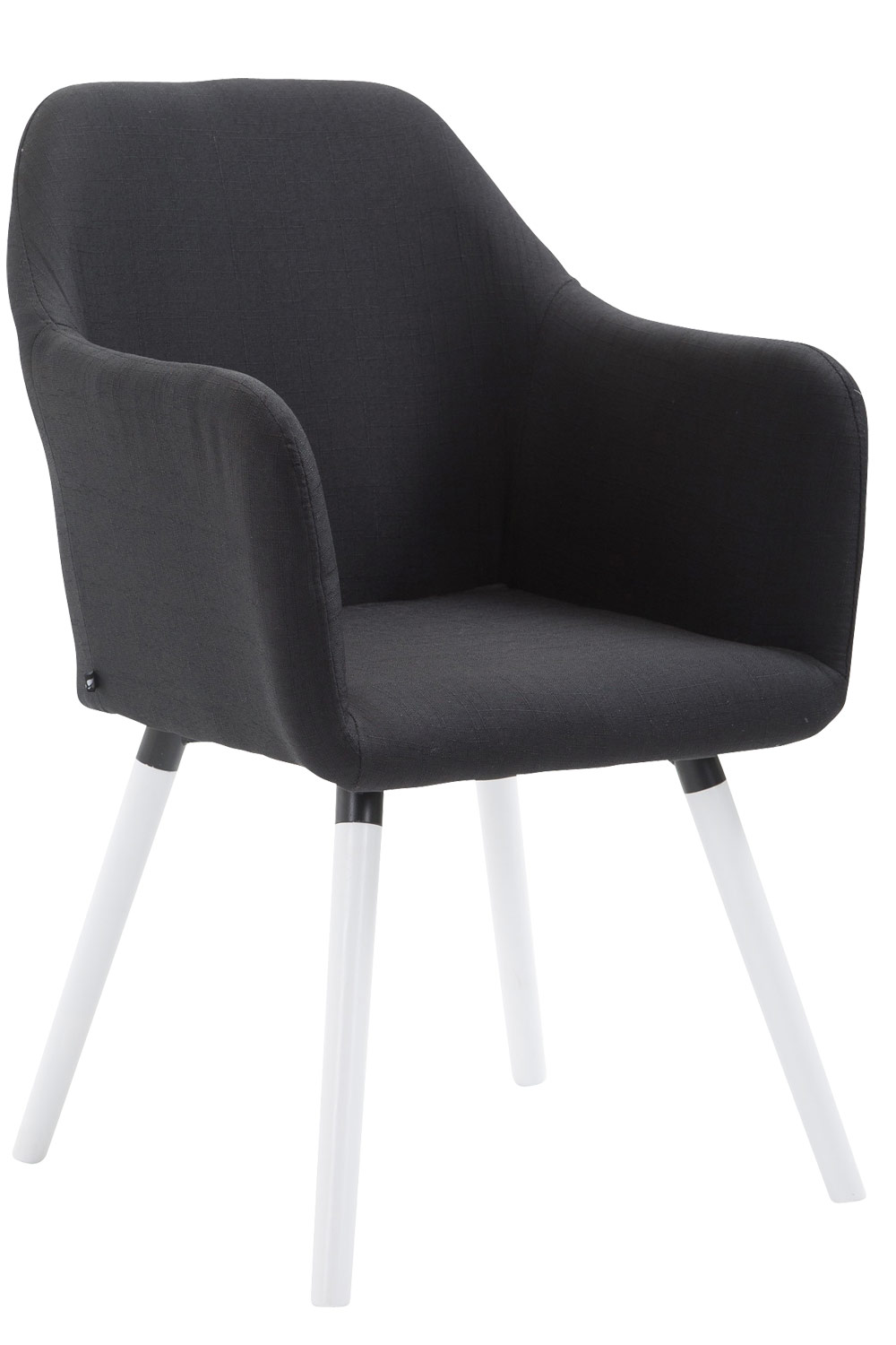 Stuhl Picard V2 Stoff Weiß