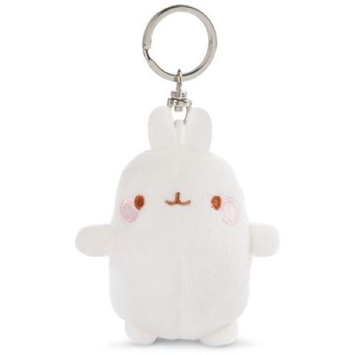 Nici Plüschfiguren Nici 47740 - Molang - Hase Molang Schlüsselanhänger, 8 cm
