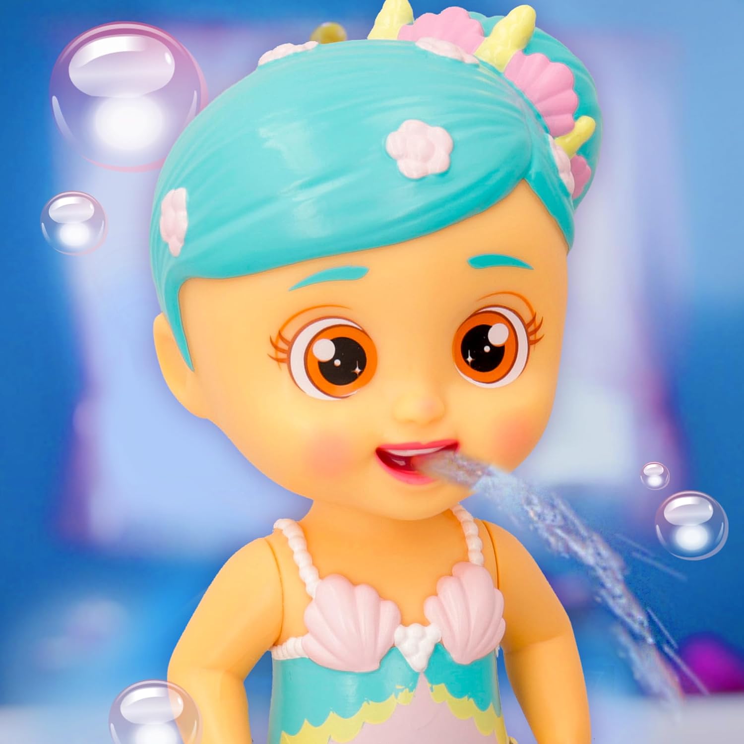 IMC Plüschfiguren Bloopies Shimmer - Mermaids - Alice - Badespaß Spielpuppe