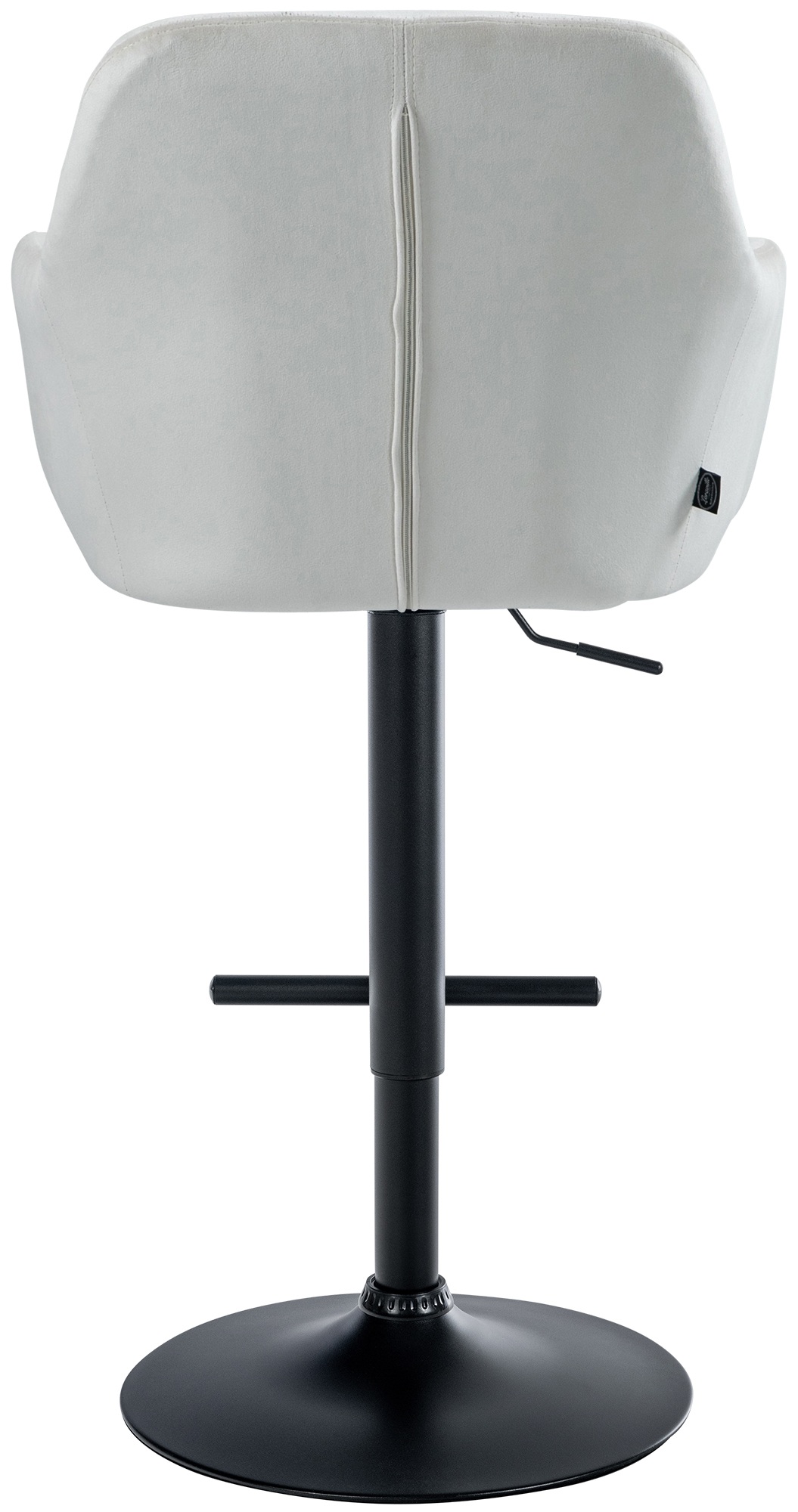 Barhocker Natoma Samt schwarz
