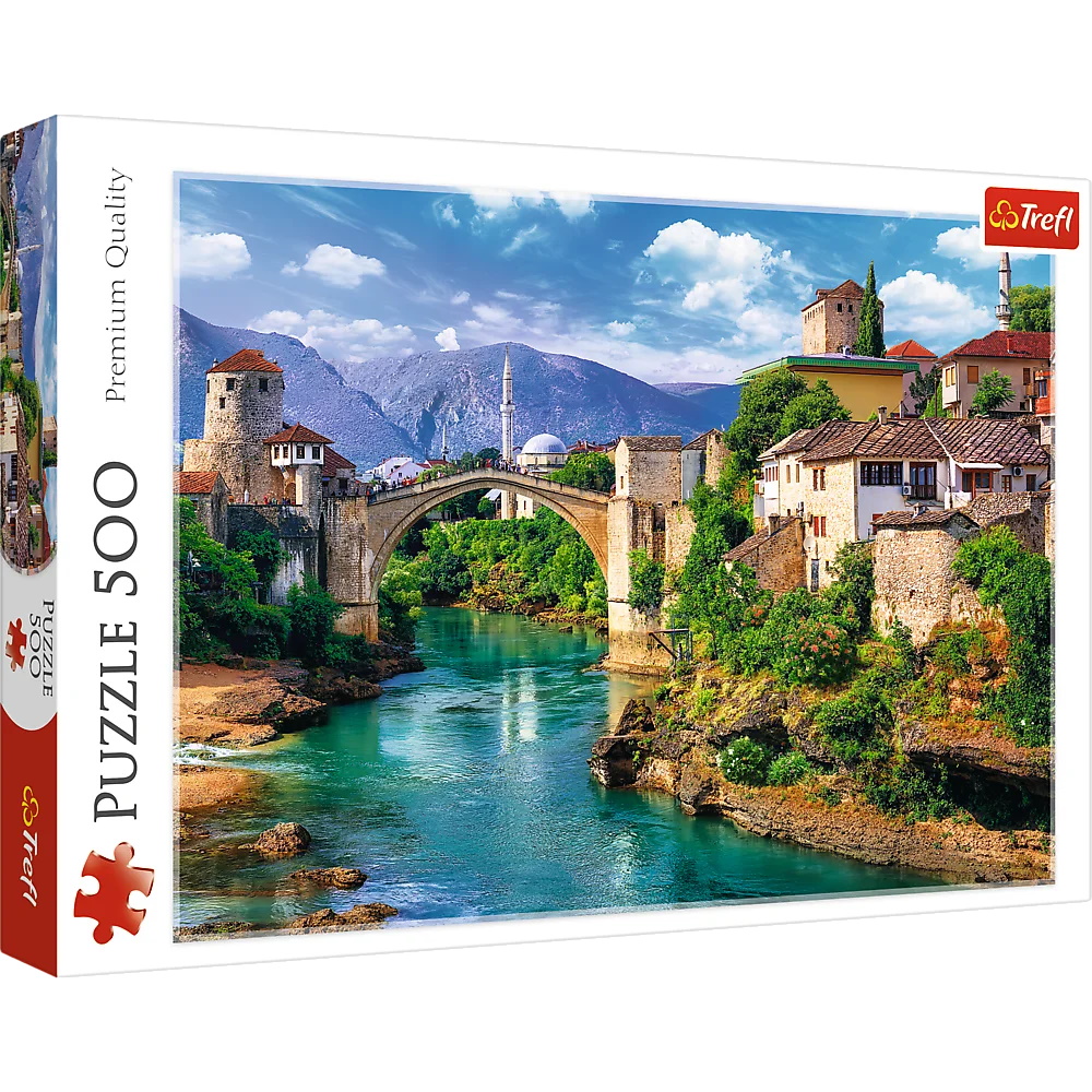 Trefl Puzzles Mostar Bosnien - Puzzle 500 Teile