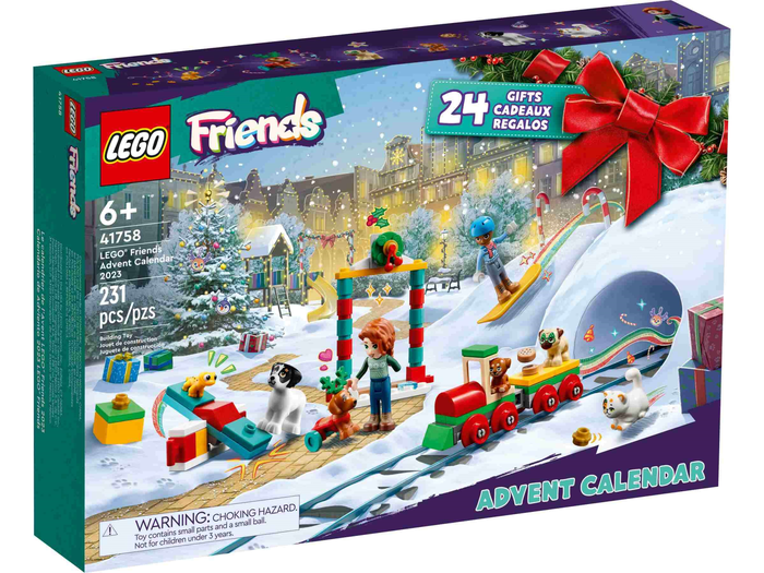 LEGO® Saisonartikel LEGO® 41758 - Friends Adventskalender 2023 - Tierspielplatz (231 Teile)