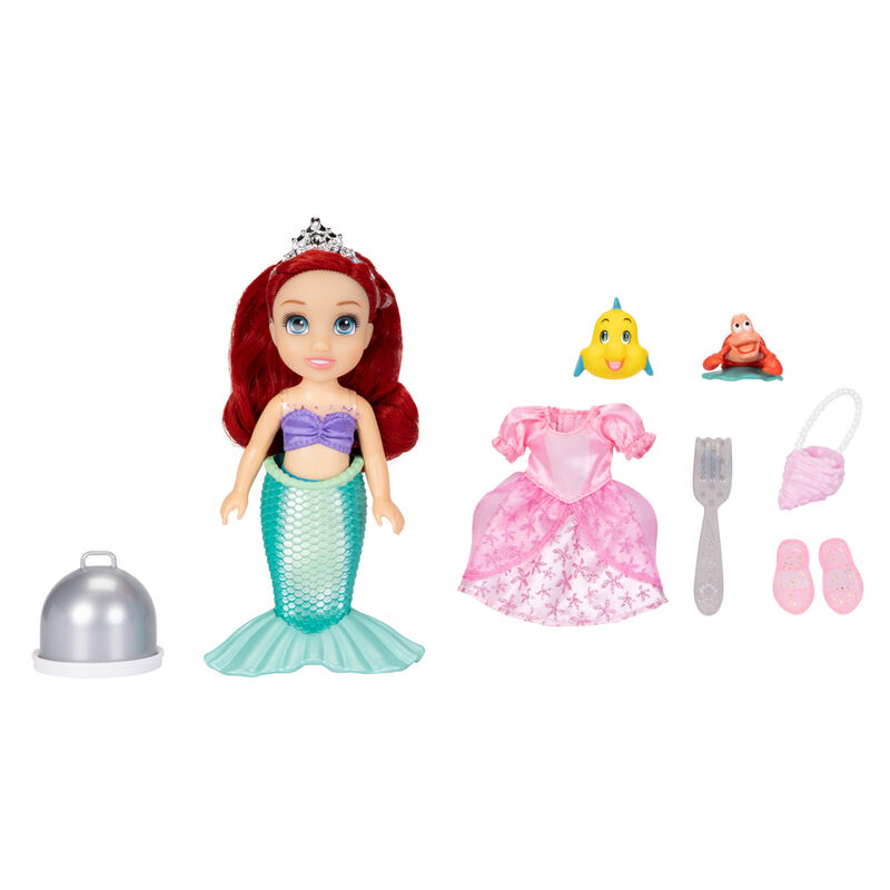 Jakks Pacific Puppen & Zubehör Disney Arielle die Meerjungfrau " Sea and Land" - Puppe - 15 cm