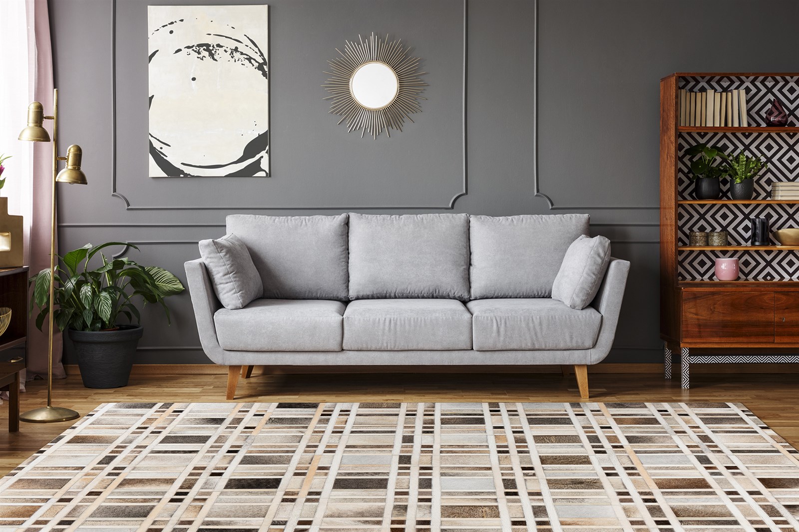 Teppich Lavin 225 Grau 120cm x 170cm